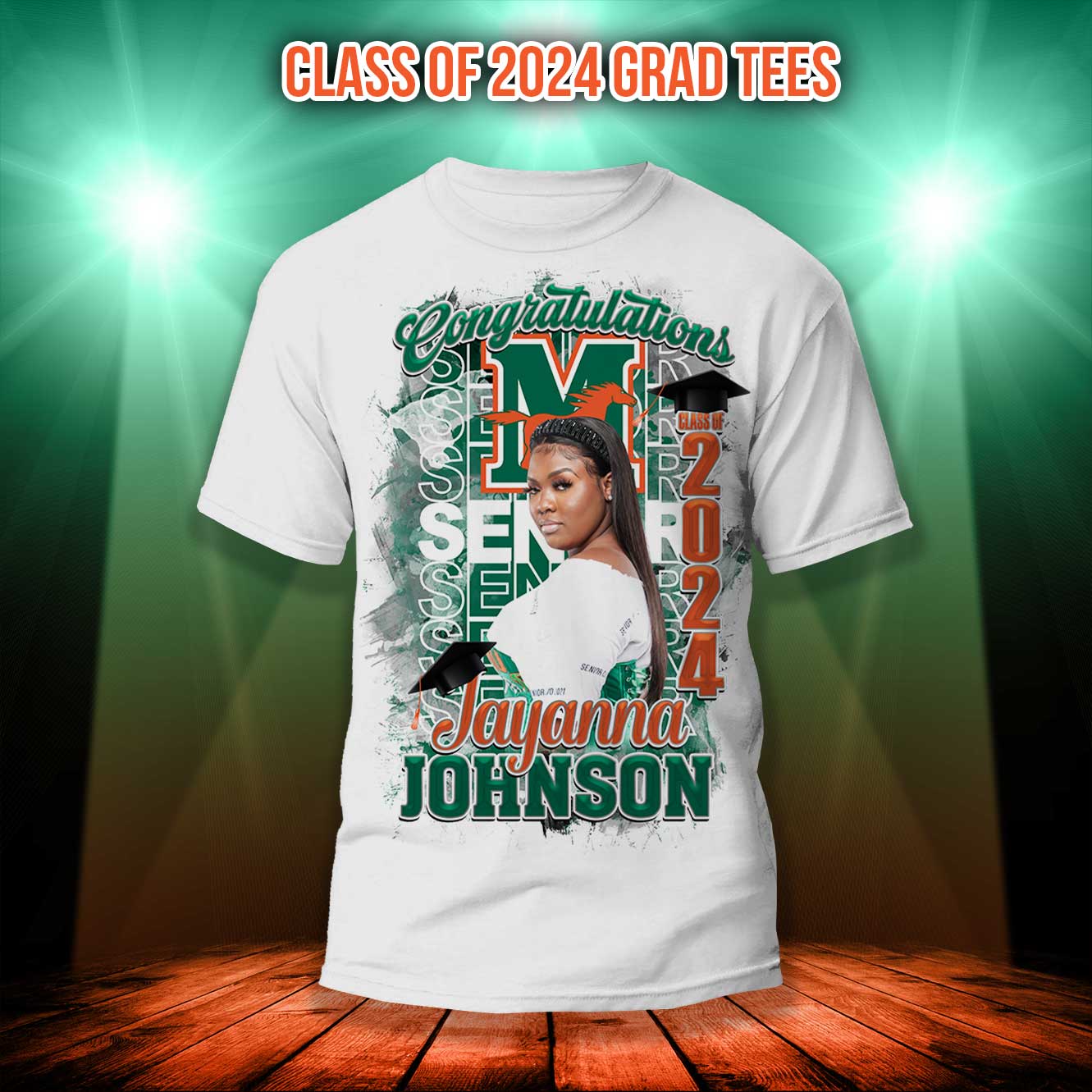 Personalized Graduation Tee