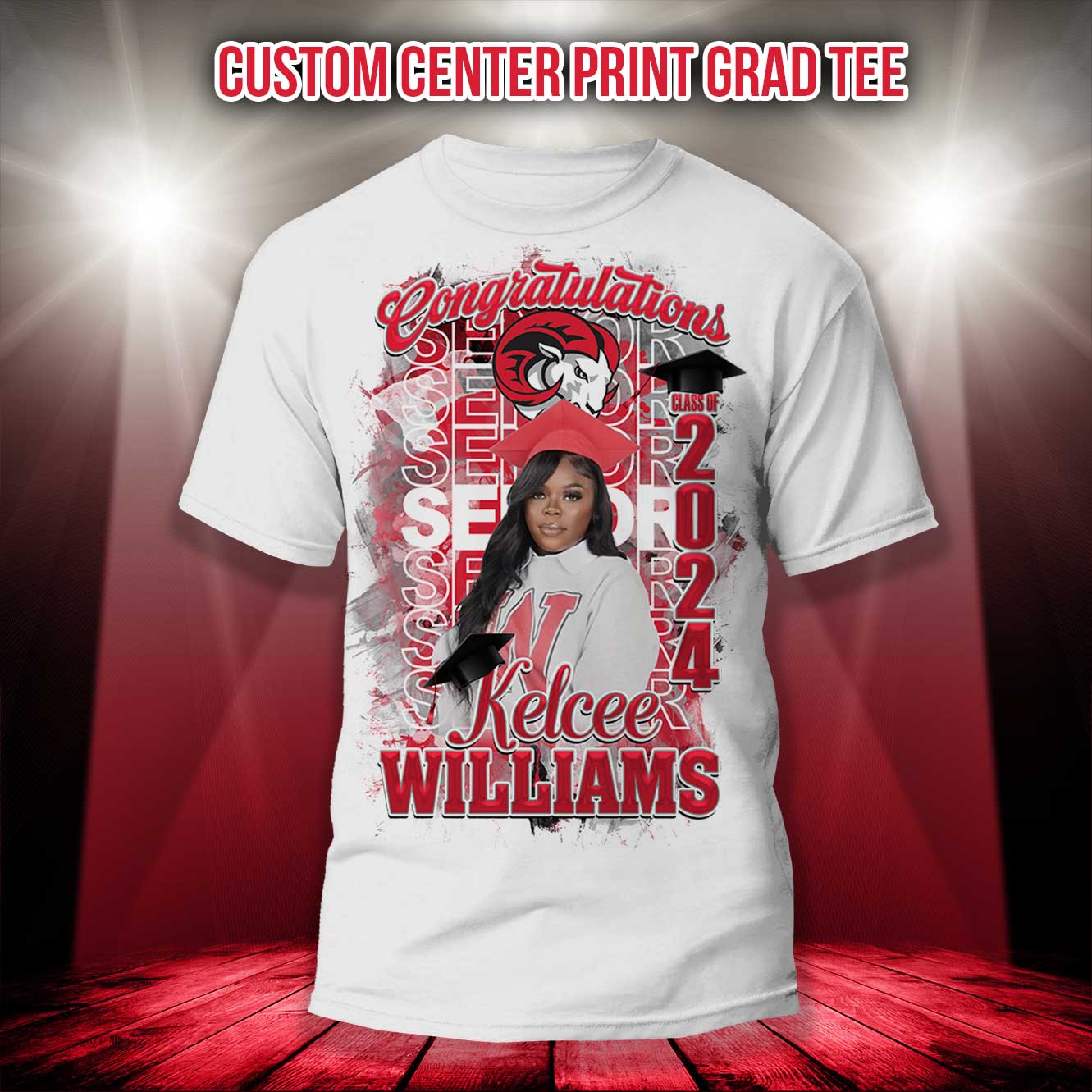 Personalized Graduation Tee