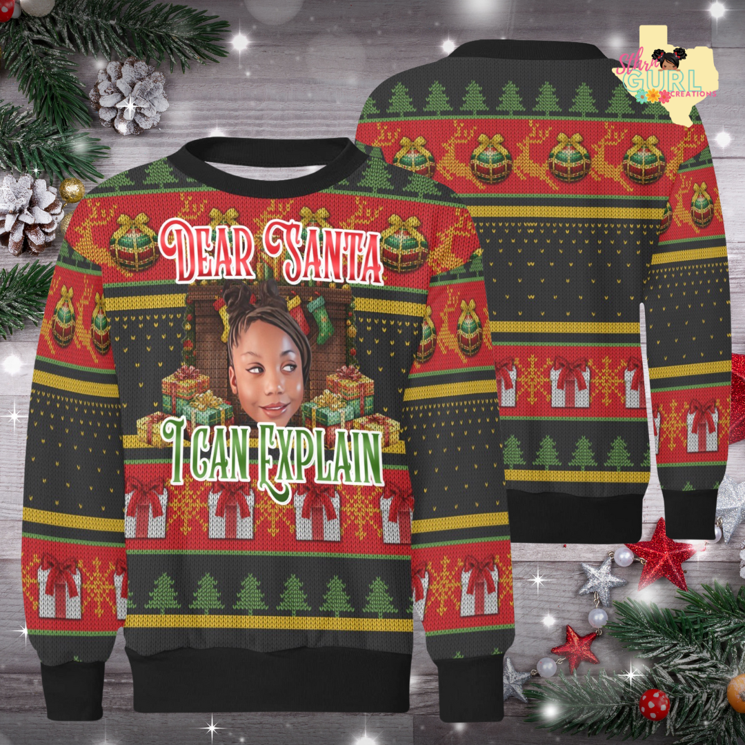 Dear sale santa sweater