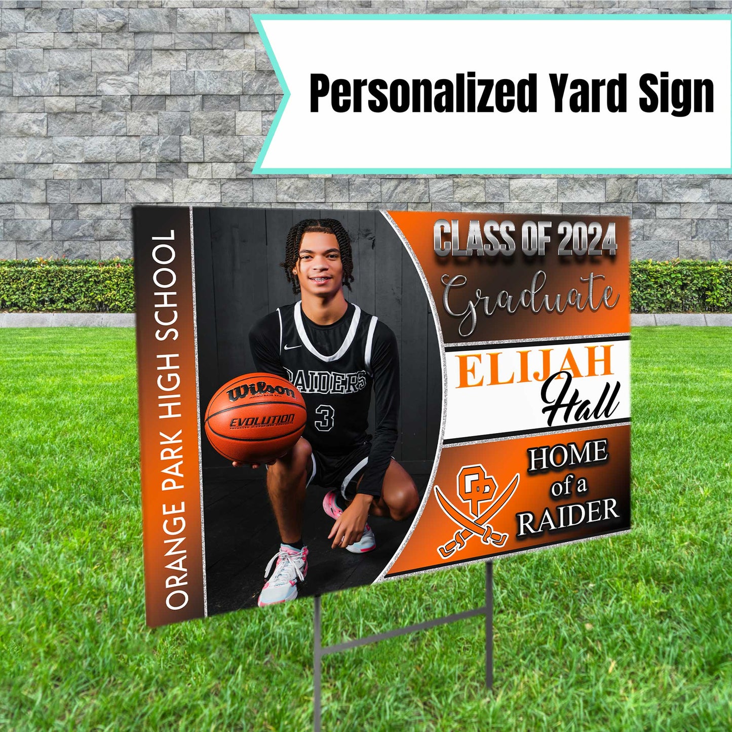 Graduation Yard Sign, Personalized College Bound Yard Sign, Custom Yard Sign, Class of 2023,