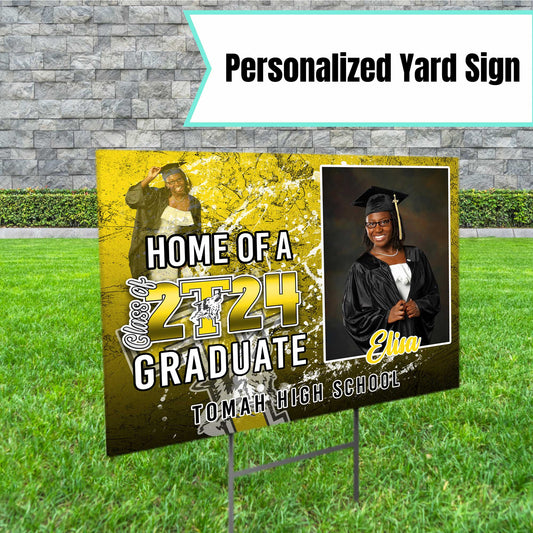 Graduation Yard Sign