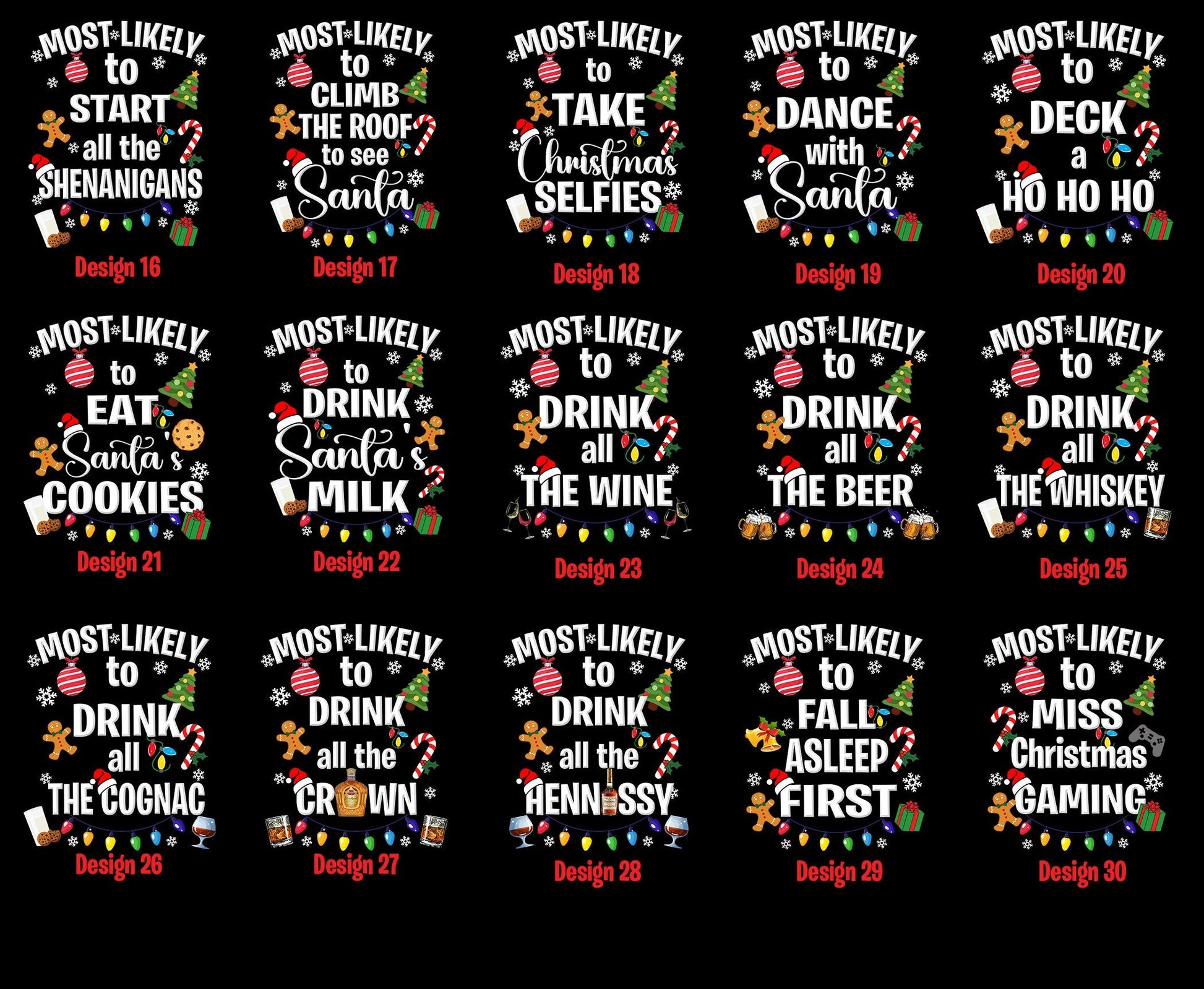 Most Likely Family Matching Shirt, Funny Christmas Tee, Family Shirt, Custom Christmas T-Shirt