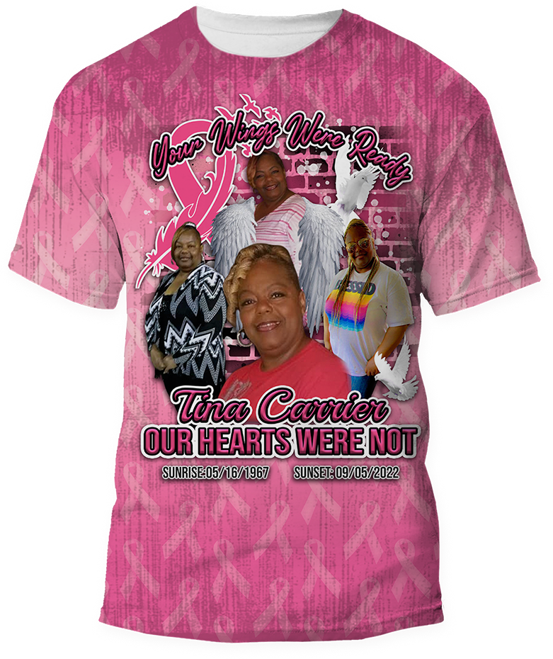 Memorial All-Over T-Shirt (Breast Cancer)
