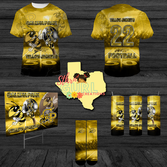 Galena Park High School Fan Gear Bundle (All-Over Print) - SthrngurlCreations