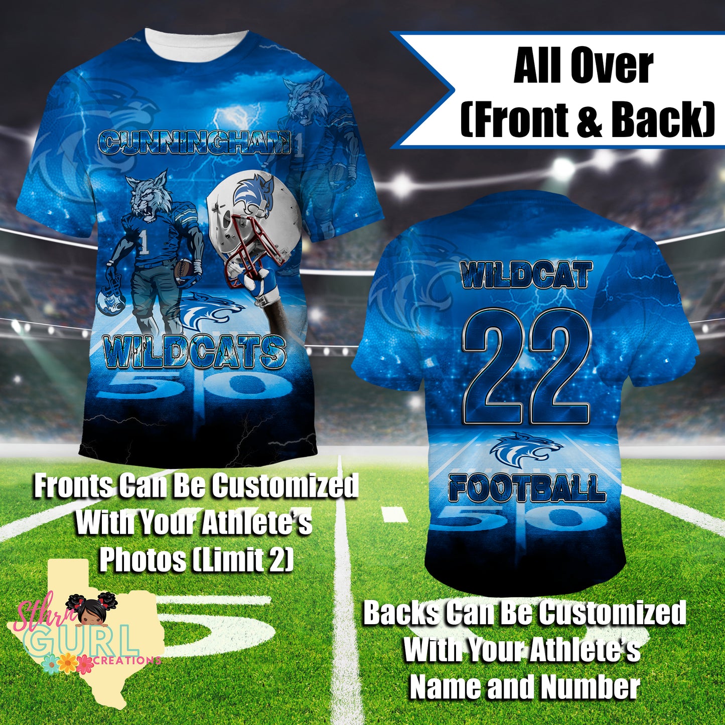 Cunningham Middle School Fan Gear Deluxe Bundle - SthrngurlCreations