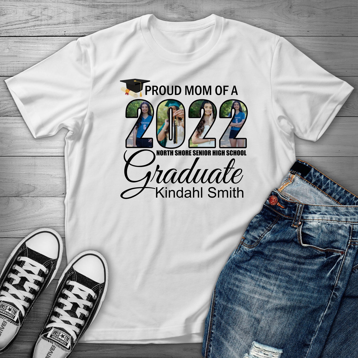 Matching Family of A Class of 2022 Graduate T-Shirt - SthrngurlCreations