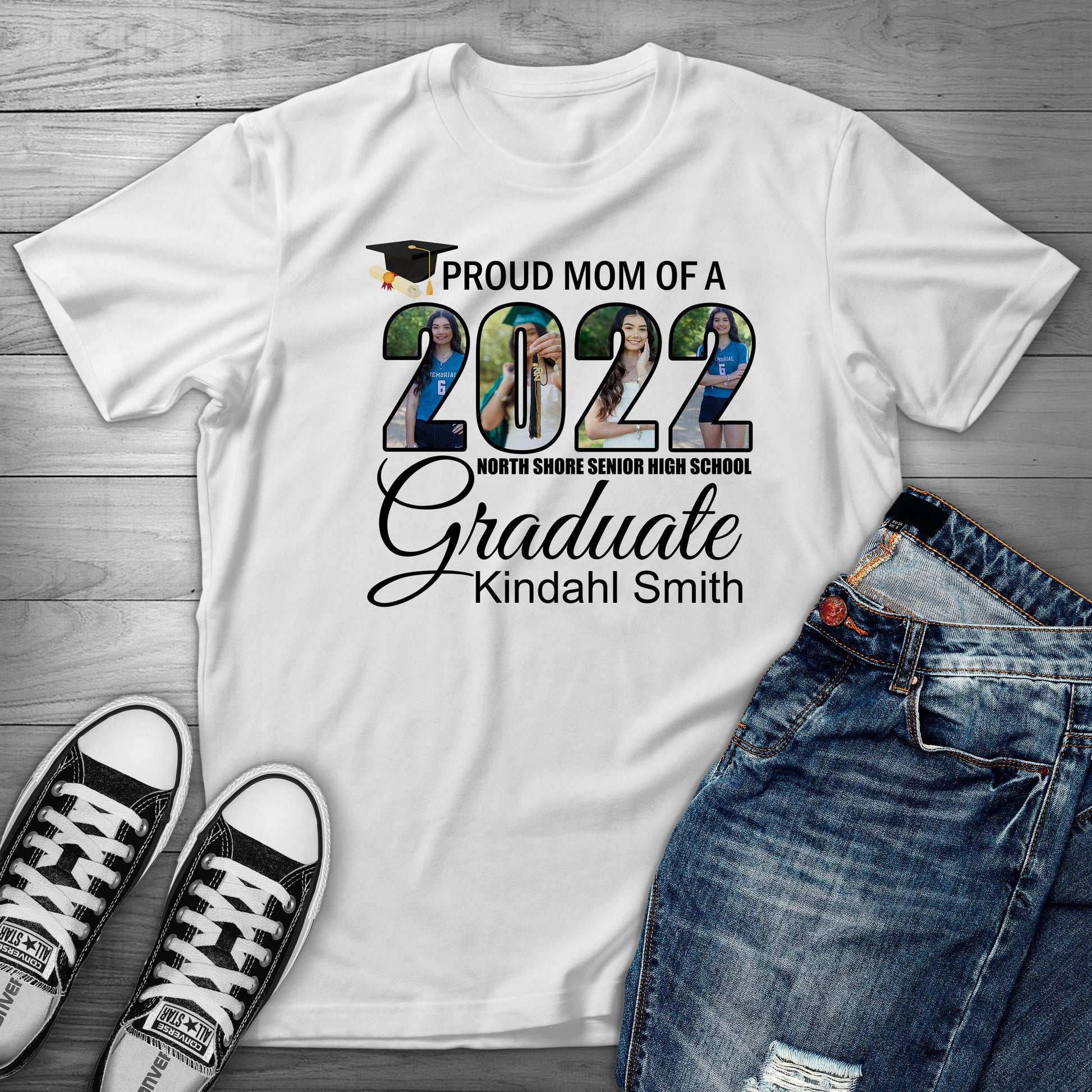Matching Family of A Class of 2022 Graduate T-Shirt - SthrngurlCreations
