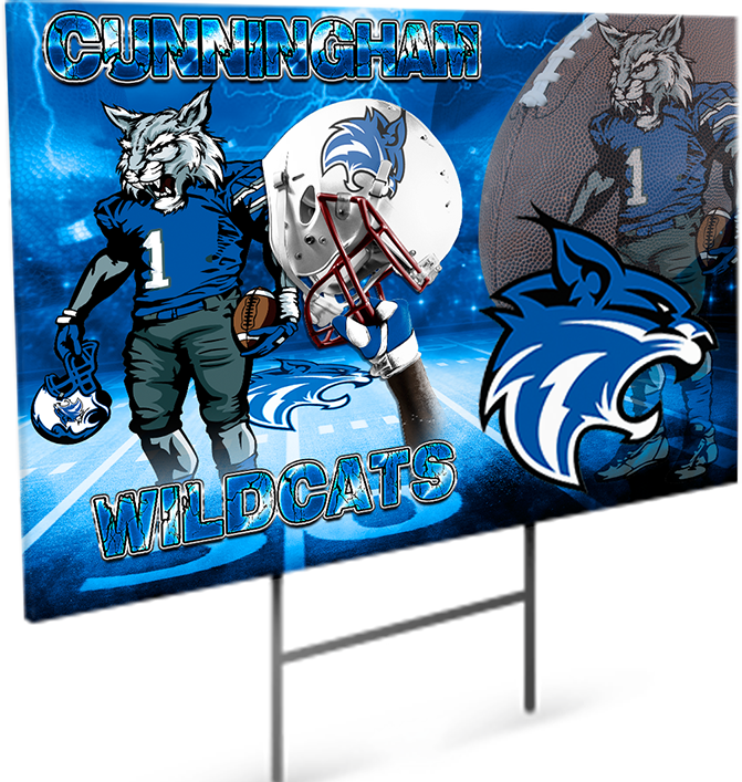 Cunningham MS Yard Sign - SthrngurlCreations