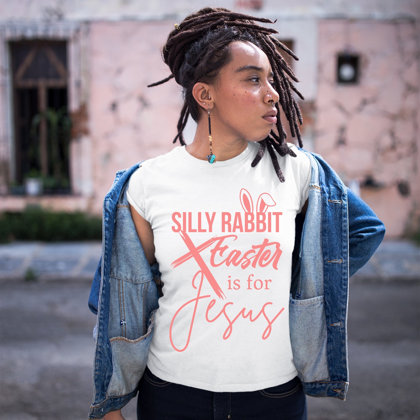 Silly Rabbit Easter Is For Jesus T-Shirt