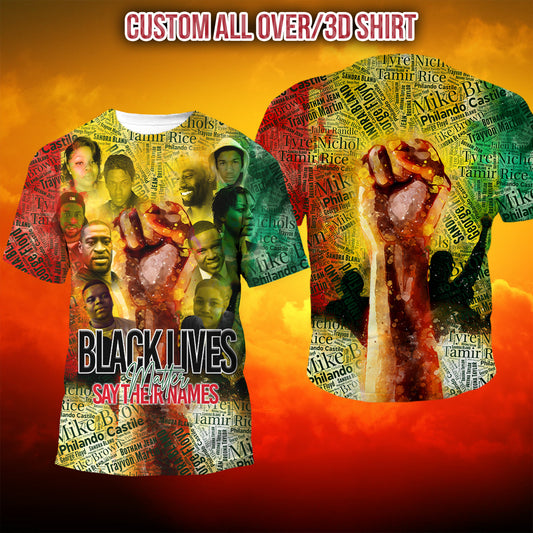 Say Their Names All-Over T-Shirt