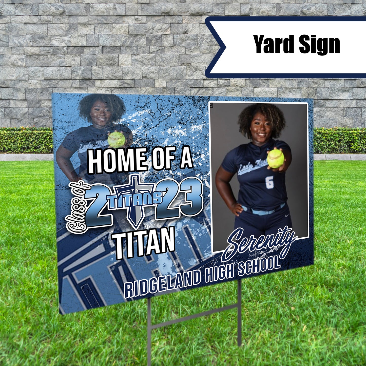 Graduation Yard Sign