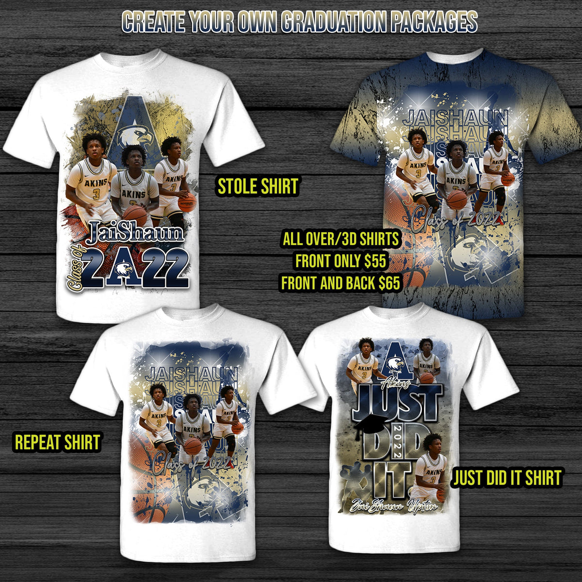 SthrngurlCreations Custom 3D Football Shirt, All Over Shirt,custom Football T-Shirt, All Over Football Shirt Am