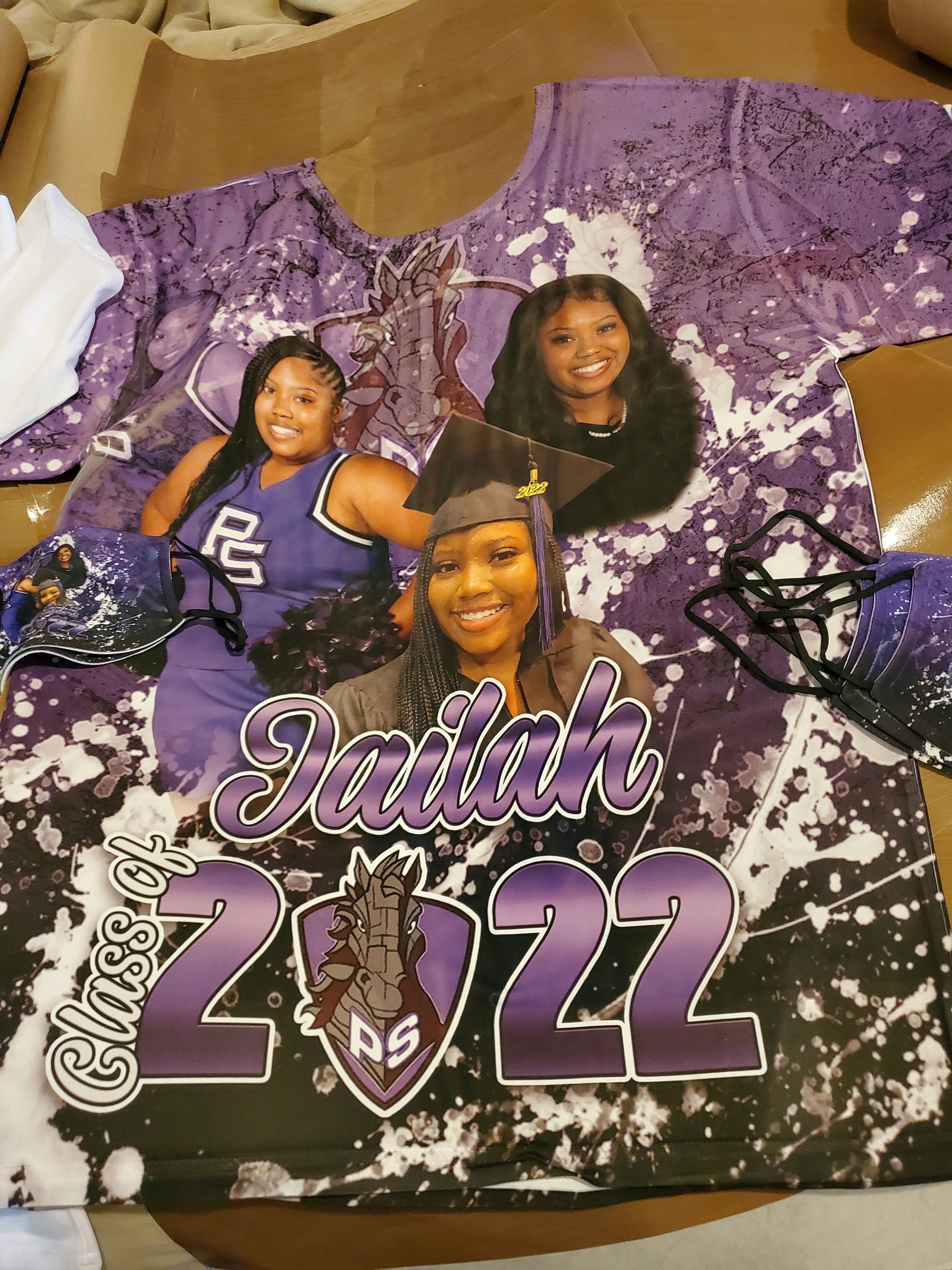 3D Shirt, All Over Shirt, 3D Custom Graduation T-Shirt, All Over Graduation Shirt - SthrngurlCreations