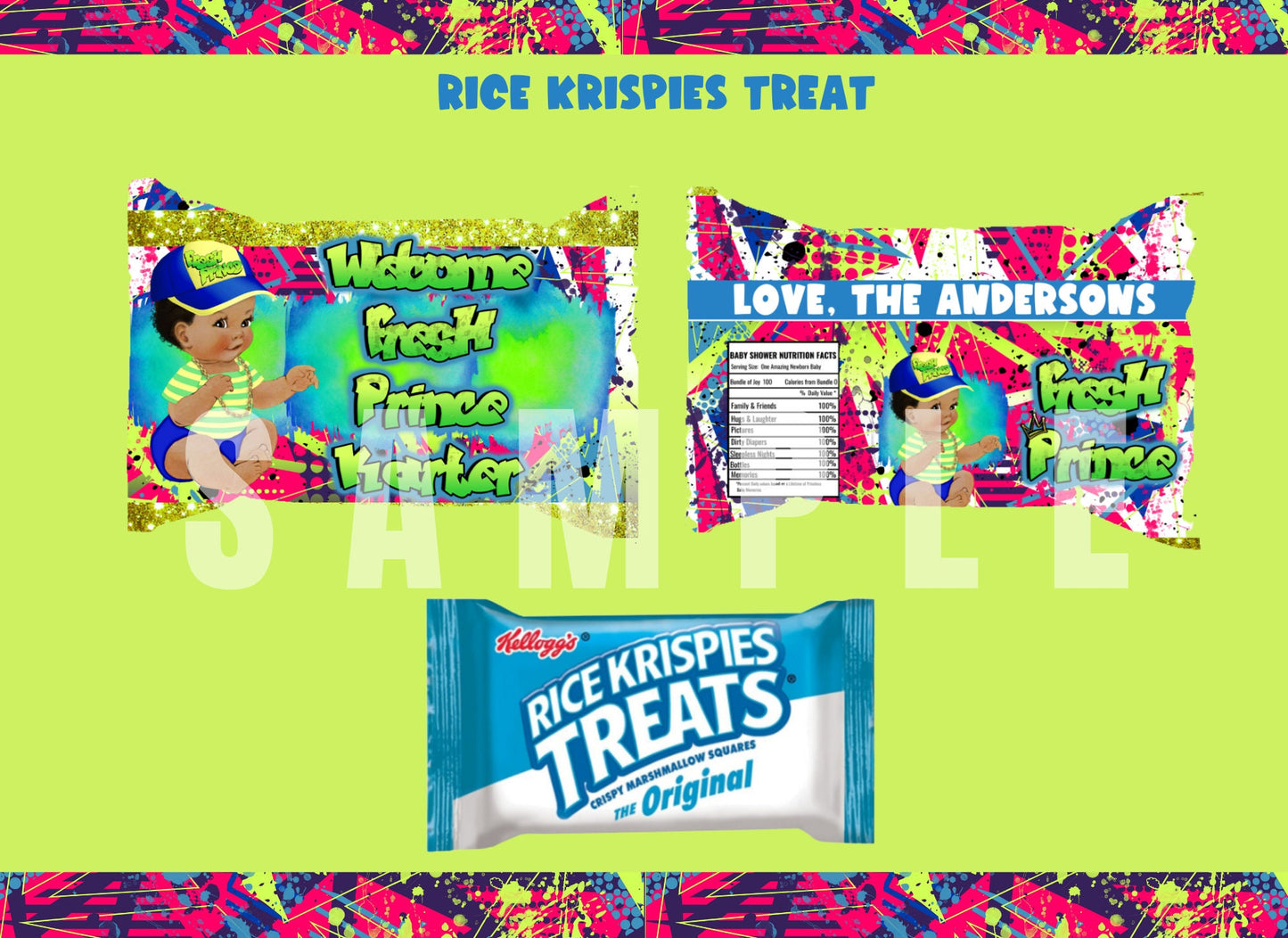 Fresh Prince Baby Shower Bundle, 90s Baby Shower Bundle, Fresh Prince Printable, Fresh Prince Theme, 90s Theme (DIY Printables) - SthrngurlCreations