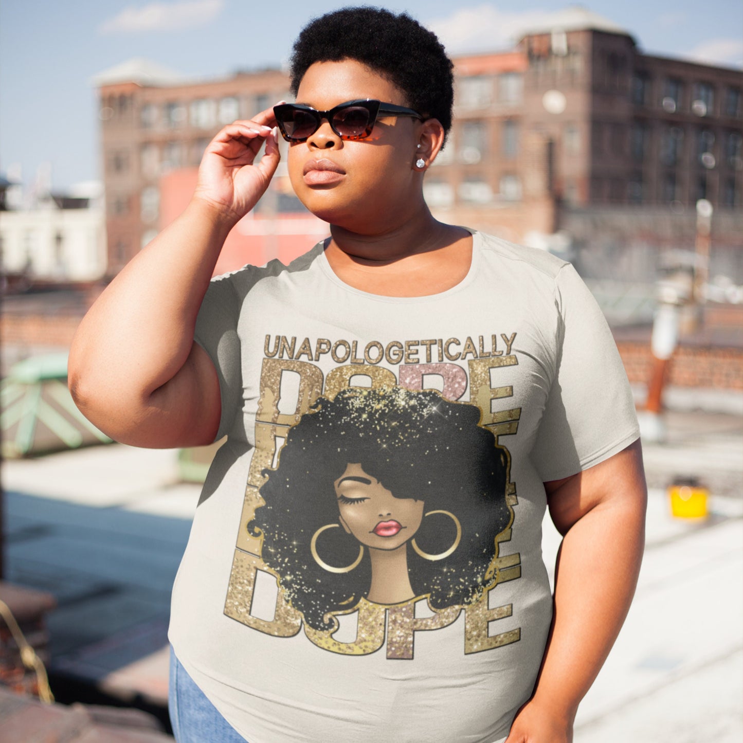 Unapologetically Dope DTF Transfer, Black History Month T-Shirt, Juneteenth T-Shirt, Black Girl Magic - SthrngurlCreations