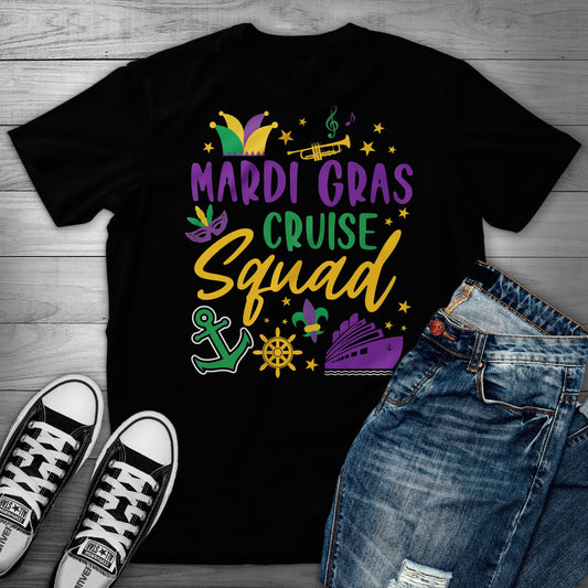 Family Cruise Shirts Custom Cruise Bon Voyage TShirt Cruise Family Vacation Cruise Shirt Besties Vacation Mardi Gras Cruise Squad - SthrngurlCreations