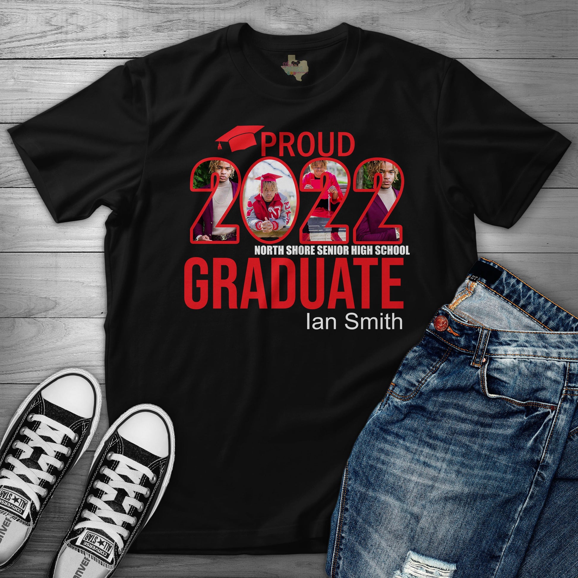 Matching Family of A Class of 2022 Graduate T-Shirt - SthrngurlCreations