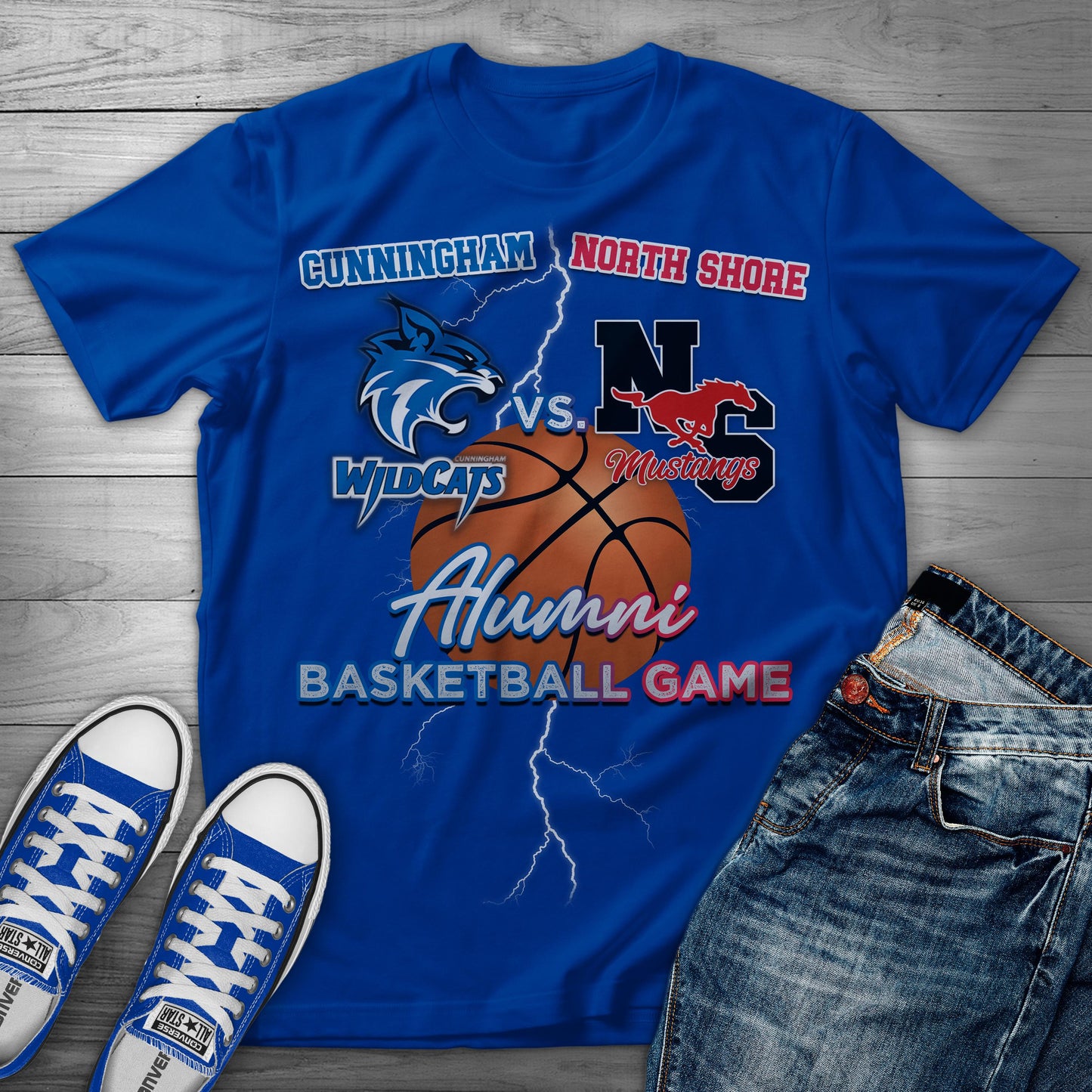 Alumni Basketball Game: North Shore MS vs Cunningham MS - SthrngurlCreations