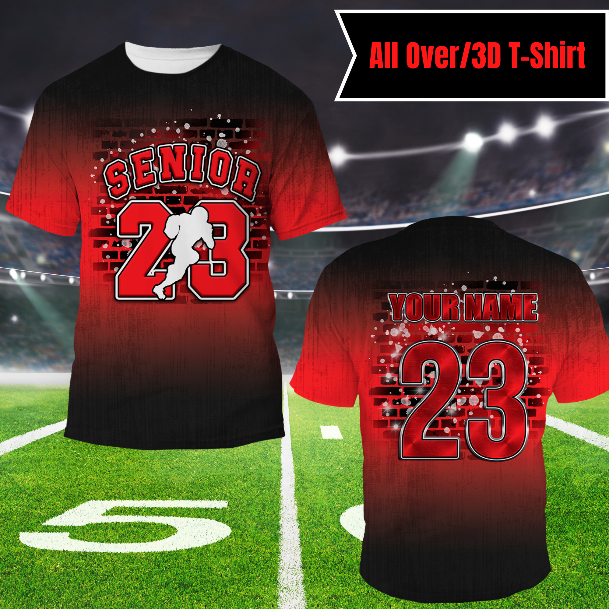 Air Senior 23 3D T-Shirt