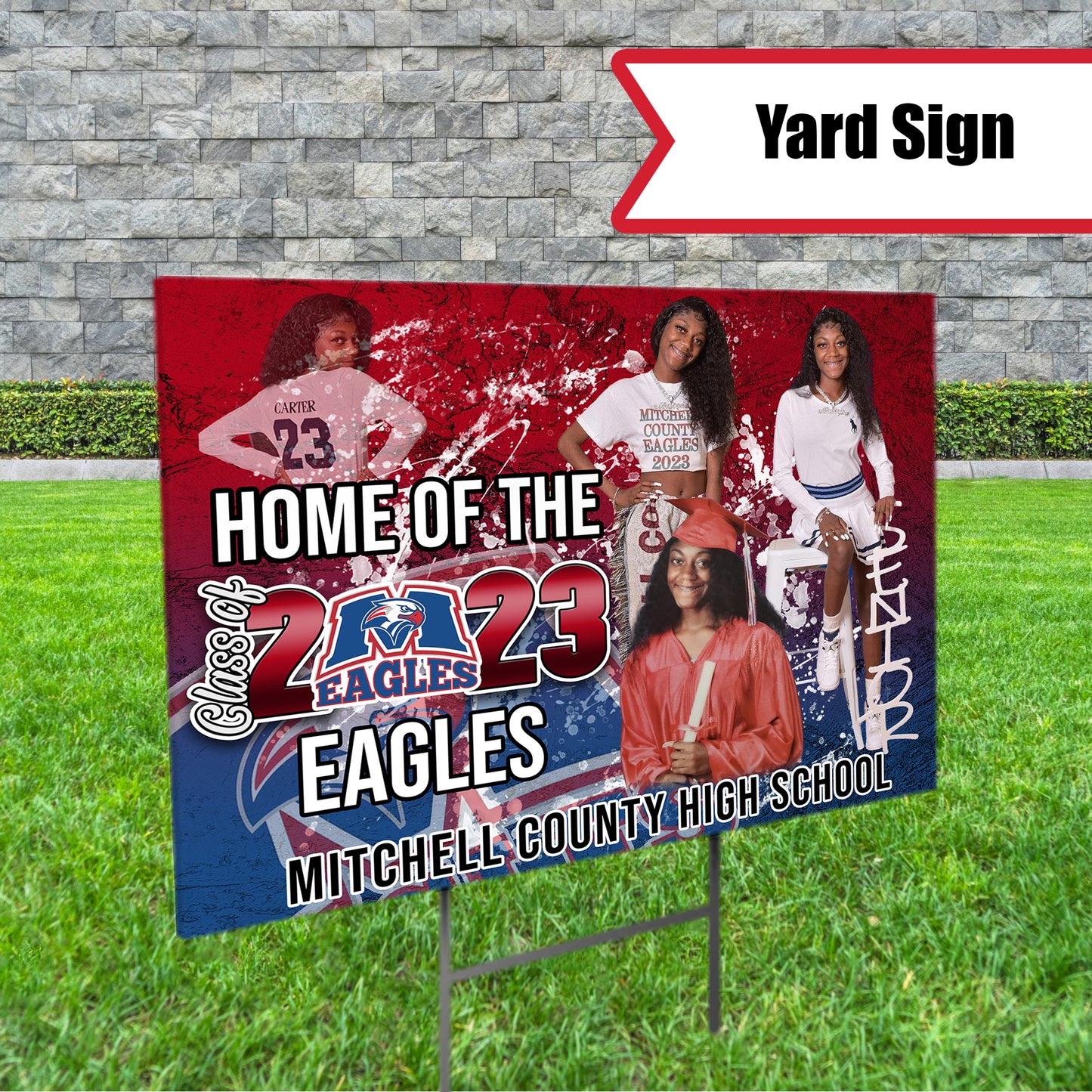 Y-Graduation Yard Sign