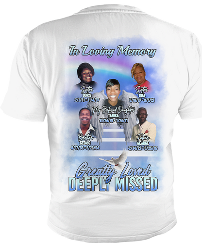 Custom Family Memorial T-Shirt – Sthrngurl Creations