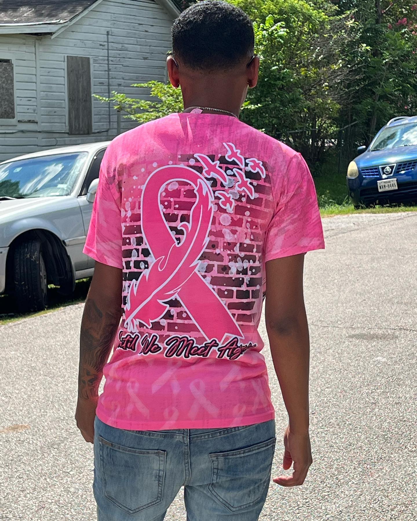 Memorial All-Over T-Shirt (Breast Cancer)