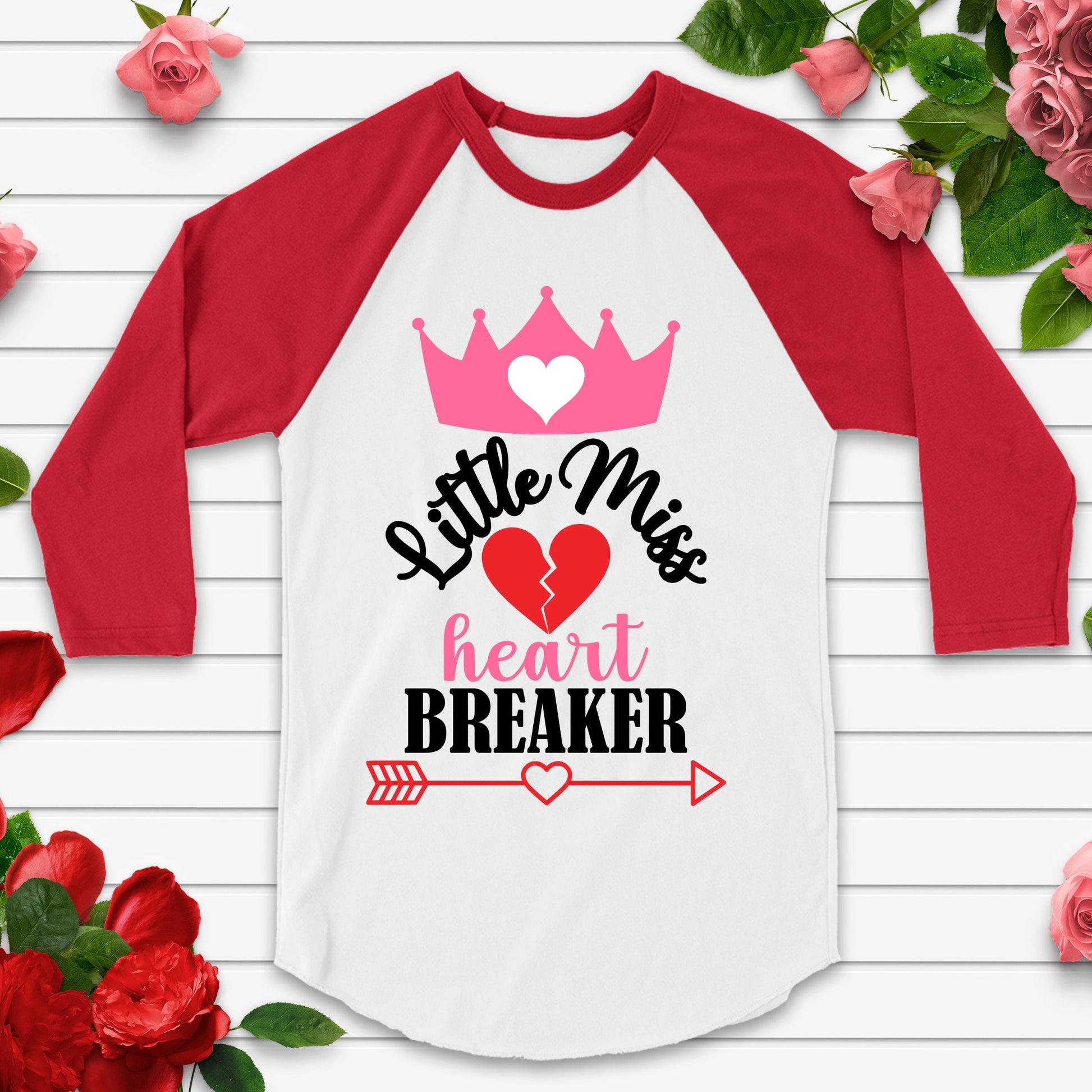 Little Miss Heart Breaker SVG for Cricut and Silhouette, Valentine's SVG, HeartBreaker SVG - SthrngurlCreations