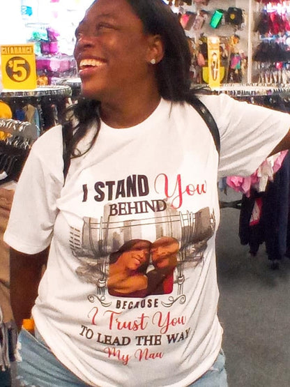 Couples Tee, Couples Shirt, Couples Gift, I Lead The Way, I Stand Behind You, Valentine's Day - SthrngurlCreations