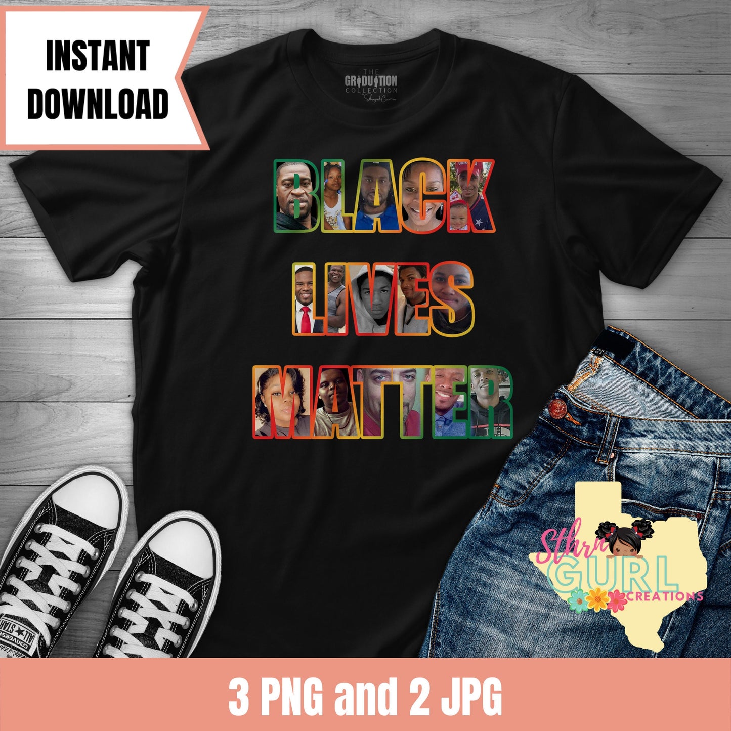 Black Lives Matter Photo Fill Design, PNG, Black History Month Shirt Design, Sublimation Download, DTF, Print and Cut, Print on Demand - SthrngurlCreations